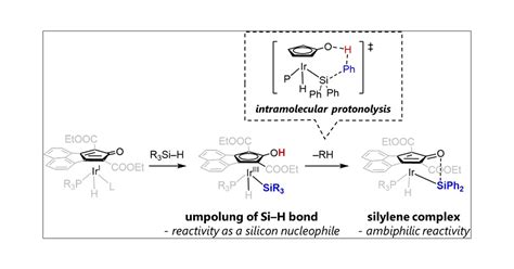 Cleavage Of SiH And SiC Bonds By MetalLigand Cooperation Formation