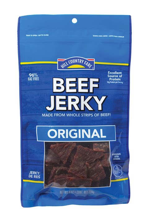 Hill Country Fare Beef Jerky Original Shop Jerky At H E B