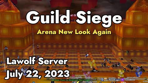 Guild Siege Lawolf Server July Flyff Universe Youtube