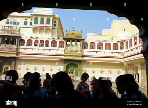 Chandra Mahal Jaipur City Palace Complex Jaipur Rajasthan India