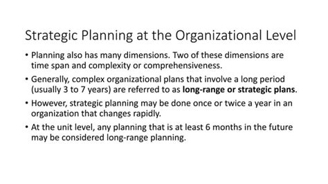 Organizational Planning Function Steps Ppt