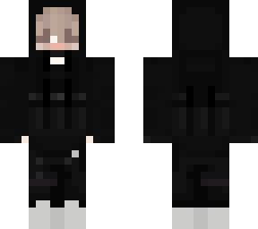 boy in dark airsoft suit | Minecraft Skin