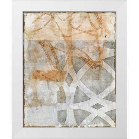 Meagher Megan X White Modern Wood Framed Museum Art Print Titled