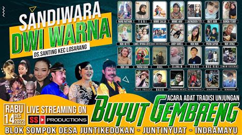 Live Sandiwara Dwi Warna Unjungan Mbah Buyut Gembreng Desa