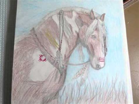 Indian Horse Sketch at PaintingValley.com | Explore collection of ...