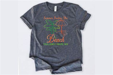 Beach Quotes T-shirt Design, Summer Graphic by Printable Designs · Creative Fabrica