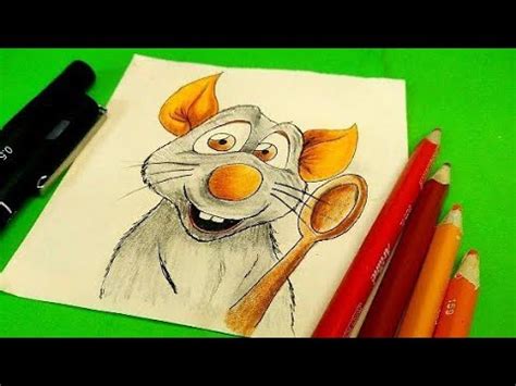 Remy The Ratatouille Drawing Easy Step By Step How To Draw Remy