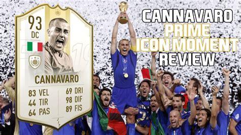 Fifa 19 Cannavaro Prime Icon Moment Review Ita Youtube