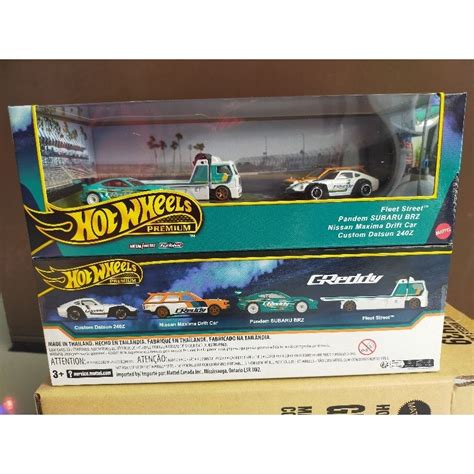 Hot Wheels Premium Diorama Box Set Drift Circuit Greddy Shopee Malaysia