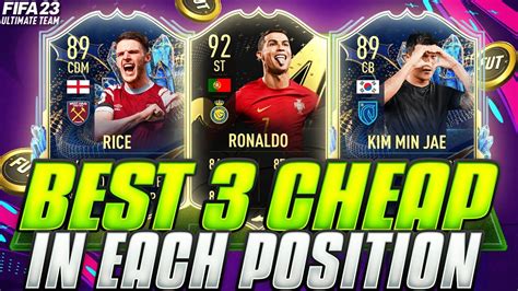 FIFA 23 BEST OVERPOWERED CHEAP PLAYERS IN EACH POSITIONCHEAP