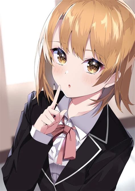 animepopheart ブラウン 色いろは iroha iroha isshiki oregairu kawaii anime