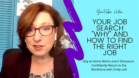 Video Your Job Search Why And How To Find The Right Job — Cindy Lish