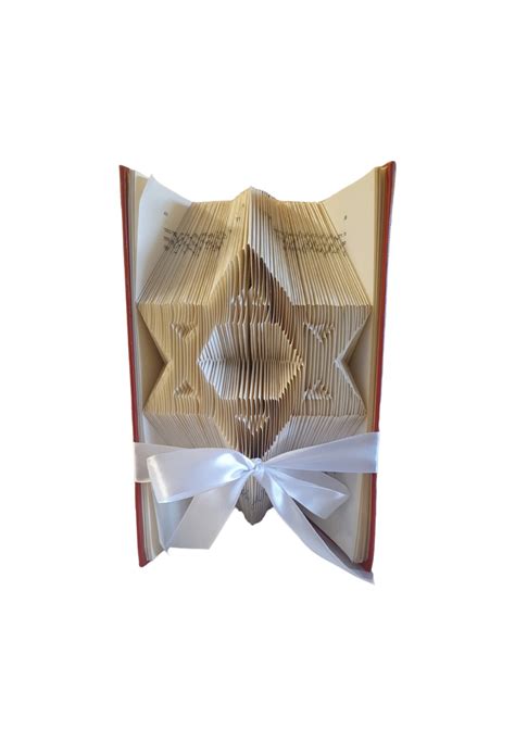 Star Of David Book Art Etsy