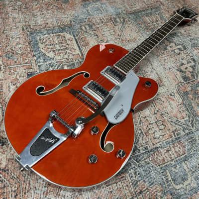 Gretsch G T Electromatic Hollow Body With Black Top Reverb