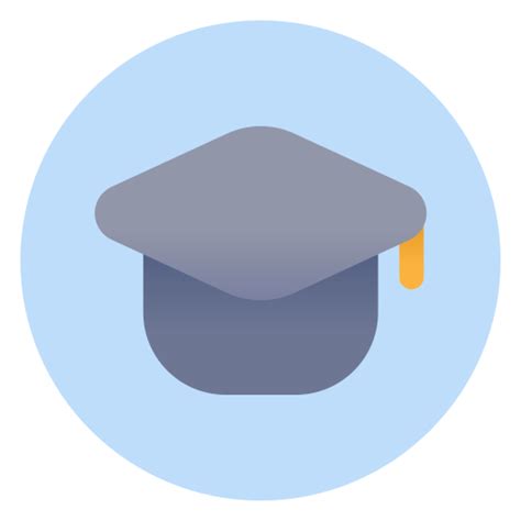 Graduation Caps Generic Flat Gradient Icon