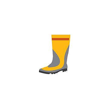 Boot Illustration Protection Rain Boots Vector Illustration