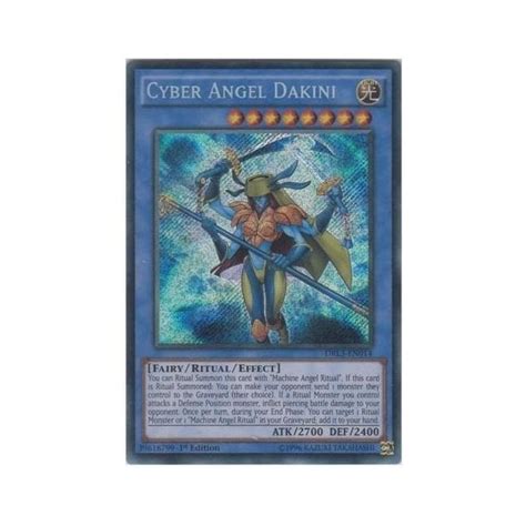 Yu Gi Oh Card Drl3 En014 Cyber Angel Dakini Secret Rare Chaos Cards
