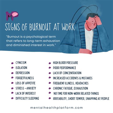 Signs Of Burnout At Work Mental Perspective