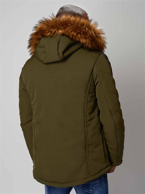 Manteau Parka Bandes Homme Project X Paris