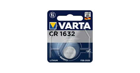 Dumyah Varta Batteries Electronics Cr1632 Lithium Button Cell Battery