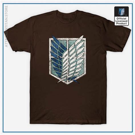 Attack On Titan Shirt Ultra Vintage Wings Of Freedom Emblem V01 Shirt