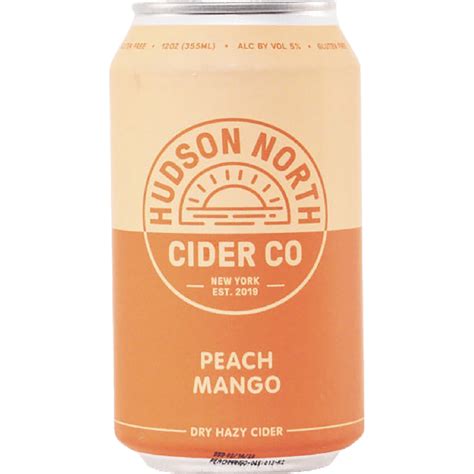 Hudson North Peach Mango HUDSON NORTH CIDER CO Buy Cider Online