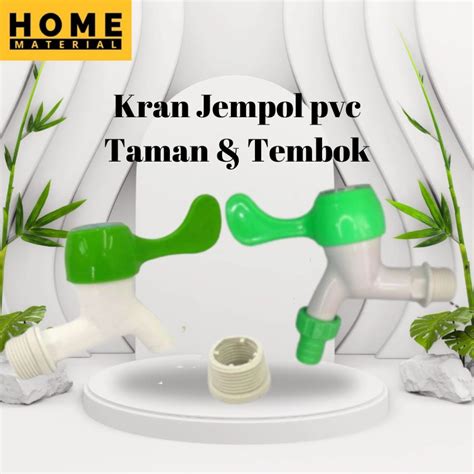 Jual Kran Air Plastik PVC Engkol JEMPOL Warna Murah Grosir Keran Air