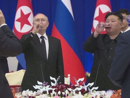 Putin Y Kim Jong Un Sellan Un Pacto Que Incluye Defensa Mutua En Caso