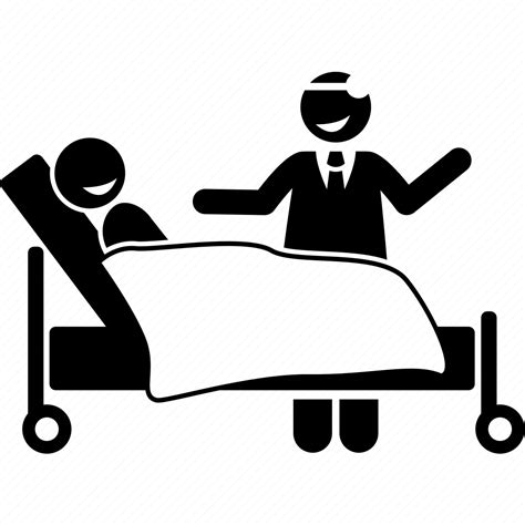 Doctor, happy, hospital, patient icon - Download on Iconfinder