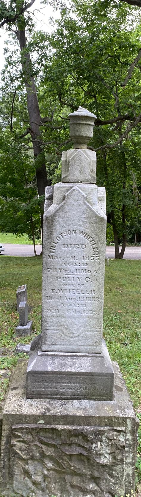 Tillotson Wheeler M Morial Find A Grave