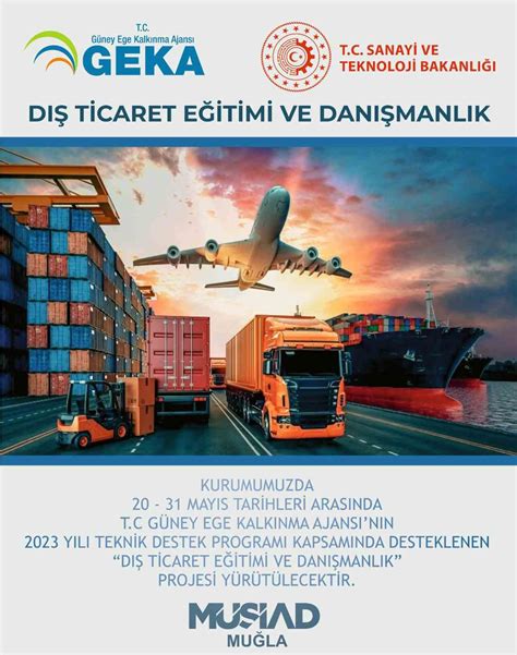 GEKAdan Muğla MÜSİAD üyelerine dış ticaret eğitimi Bodrum Kapak