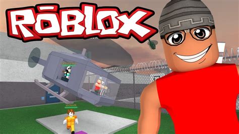 Roblox Fugindo da Prisão de Helicóptero Redwood Prison YouTube