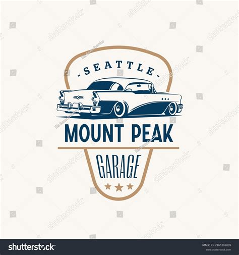 Lowrider Logo Template Vintage Style Vector Stock Vector (Royalty Free ...