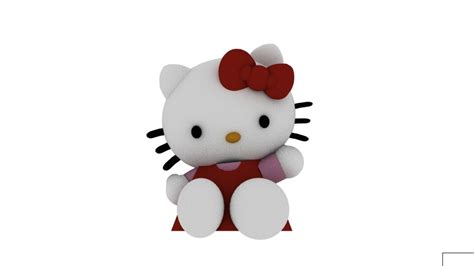 Artstation 3d Hello Kitty