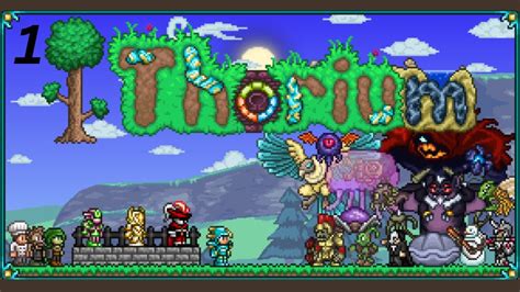 The Healer Class Playing The New Update Terraria Thorium Mod YouTube