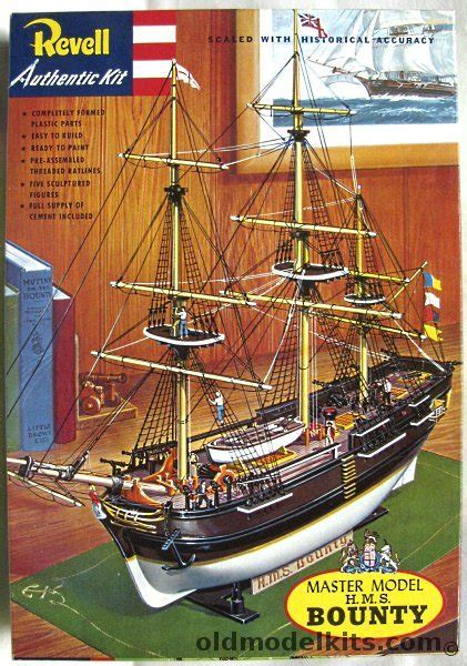 Revell 1110 Hms Bounty S Issue With S Glue H327 298