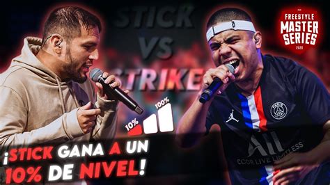 STICK GANA A UN 10 DE NIVEL Votación FMS Perú J8 Stick vs Strike