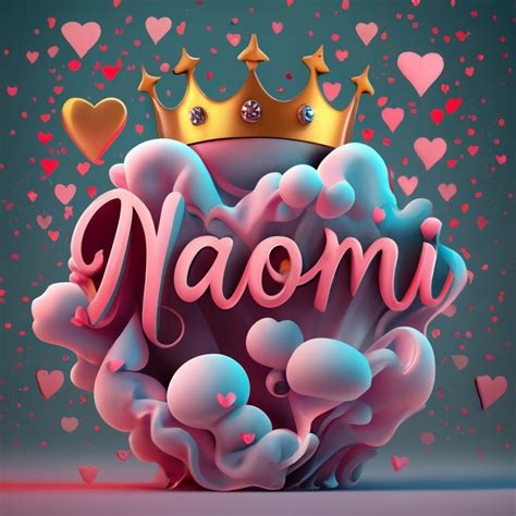 Imagenes con Nombre 3D Naomi Imágenes para Peques