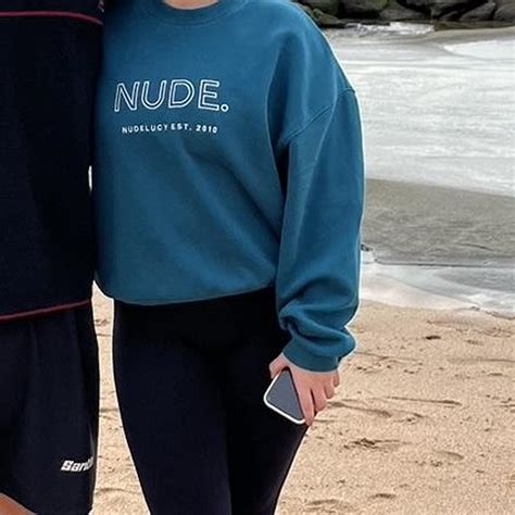 Nude Lucy Jumper Teal RTP 90 Depop