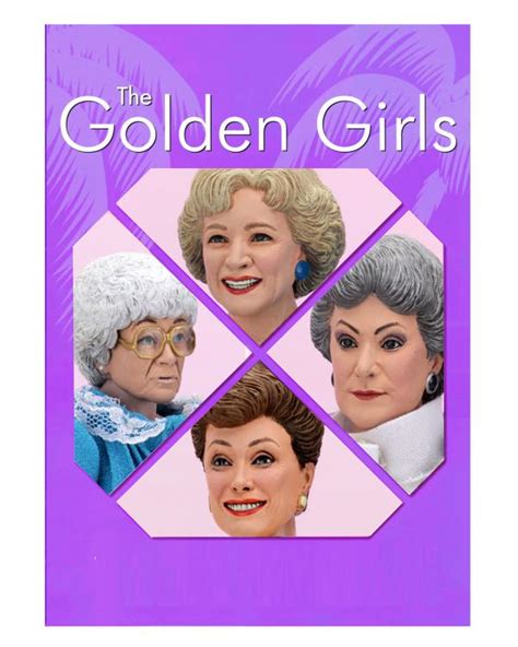 The Golden Girls Set Of 4 Action Figures