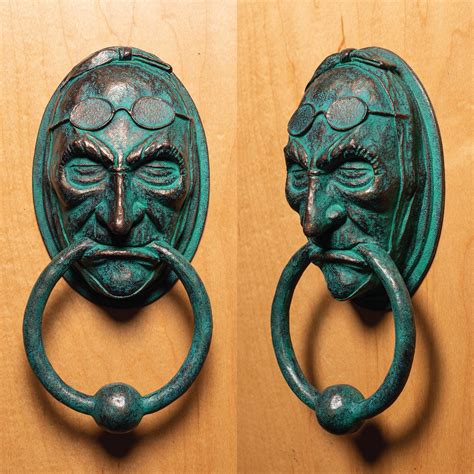 Handmade Jacob Marley Door Knocker Decoration Modulus Props