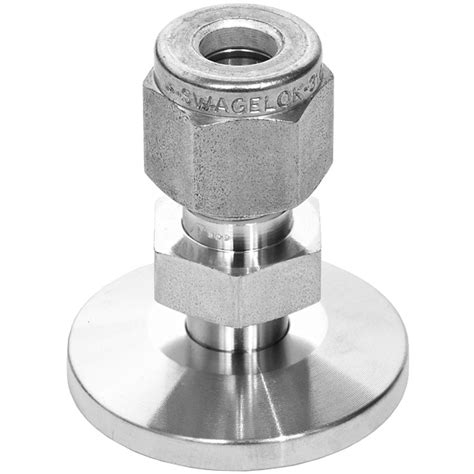 Ideal Spectroscopy Adapter Kf 10 To 14 In Swagelok Iso Kf Flange Size Nw 10 Stainless Steel