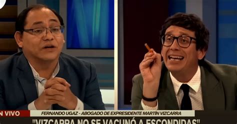 La Pol Mica Entrevista Entre El Abogado De Mart N Vizcarra Y Jaime