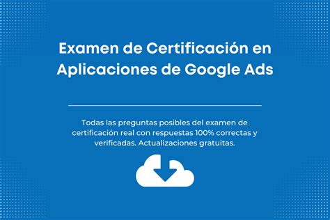 Certificaci N En Aplicaciones De Google Ads Examroll