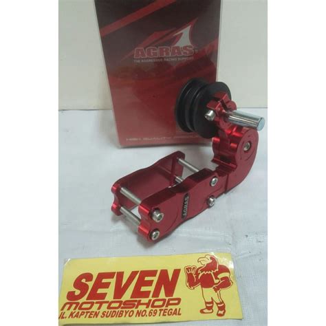 Jual Tensioner Stabilizer Rantai Cnc Vixion Cb R Red Agras Shopee