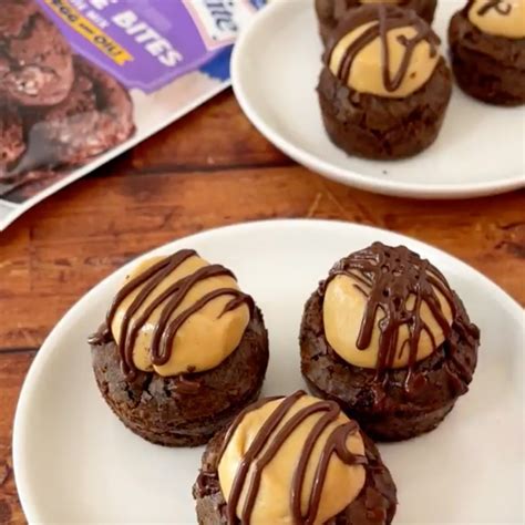 Buckeye Brownie Bites Martha White