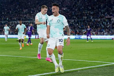 Puchar W Och Fiorentina Inter Mediolan Lautaro Martinez Da Sukces