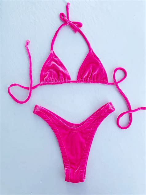 Pink Velvet Bikini Ubicaciondepersonas Cdmx Gob Mx