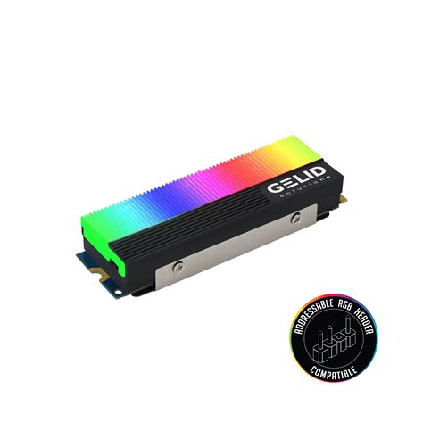 Glint Argb M2 Ssd Cooler Gelid Solutions