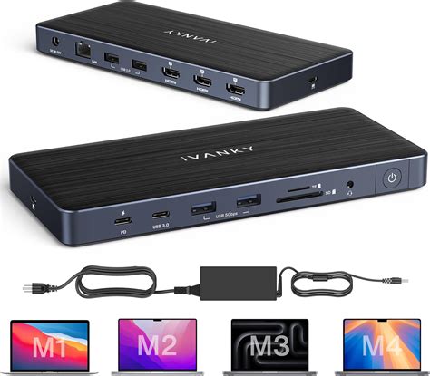 Amazon DisplayLink Docking Station 3 Monitors For MacBook M1 M2